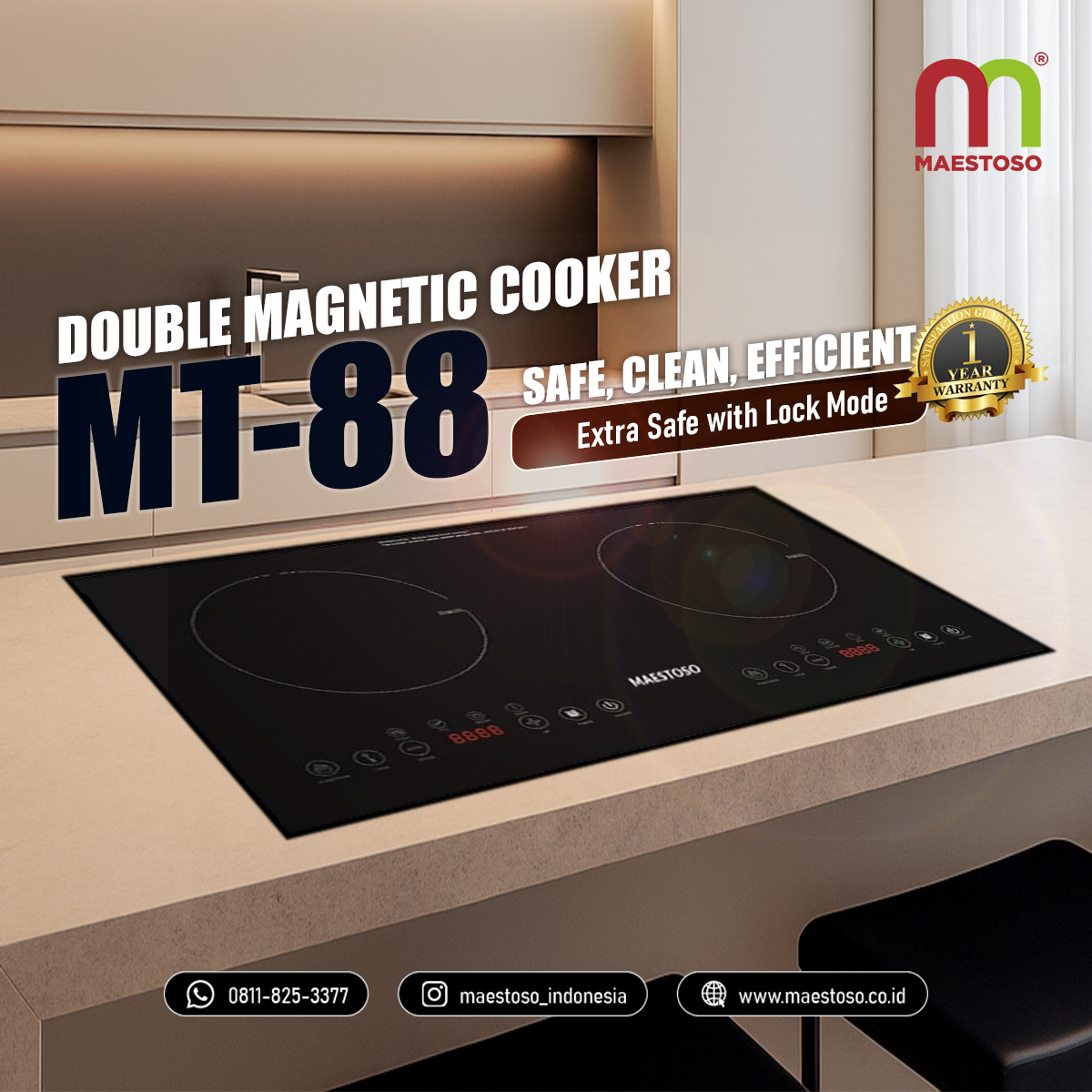 Magnetic Cooker MT58 US